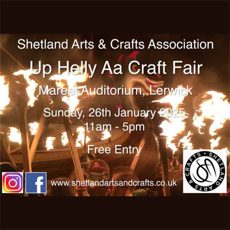 Shetland Arts and Crafts Association: Up Helly Aa Craft Fair 2025